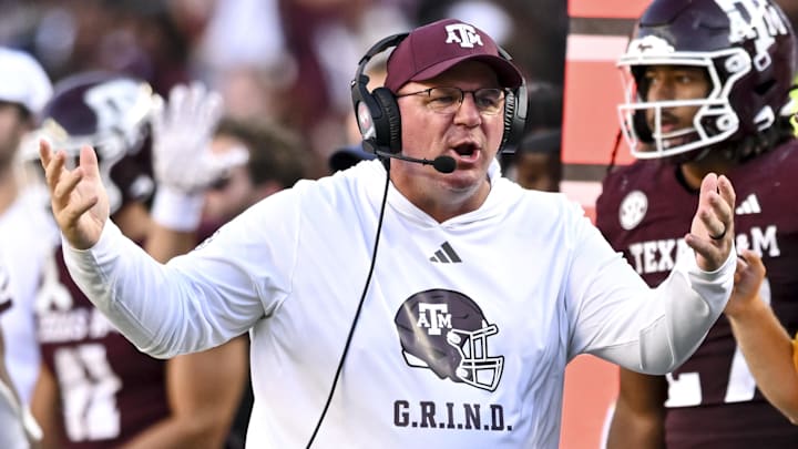 Texas A&M head coach Mike Elko didn't like some of the questions he was getting after their win over Auburn on Saturday. 