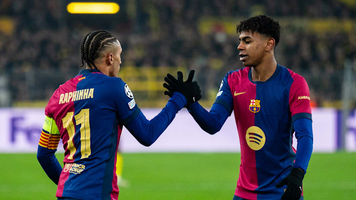 Le FC Barcelone est bien parti pour finir dans le top 8. Le FC Barcelone est bien parti pour finir dans le top 8.