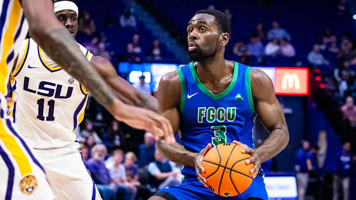 Florida Gulf Coast is favored at home on Tuesday.