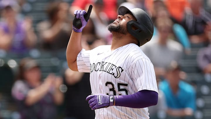 Elías Díaz está siendo el mejor bateador de los Rockies en 2023