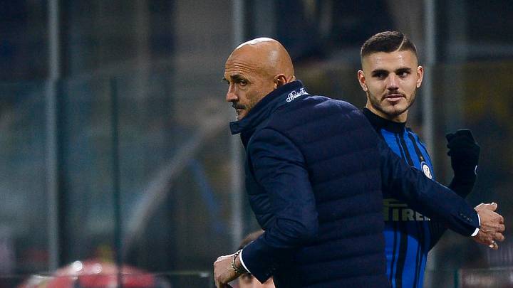 Spalletti e Icardi Spalletti e Icardi