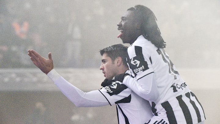 Alvaro Morata e Moise Kean