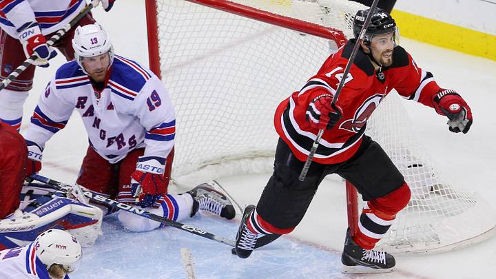 New Jersey Devils center Adam Henrique (14): Ed Mulholland-Imagn Images New Jersey Devils center Adam Henrique (14): Ed Mulholland-Imagn Images