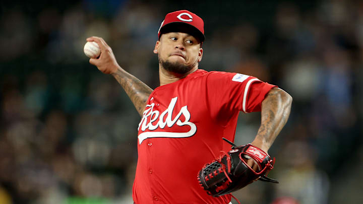 Cincinnati Reds pitcher Frankie Montas