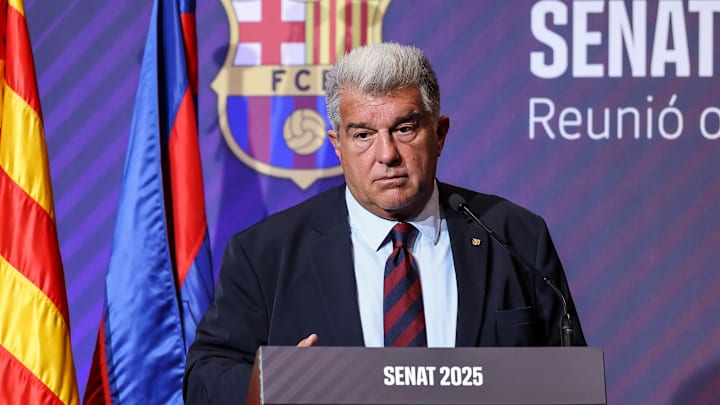 Joan Laporta was thoroughly unimpressed.