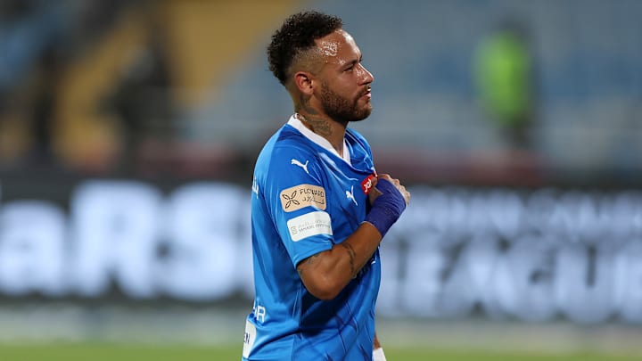 Neymar has made his debut