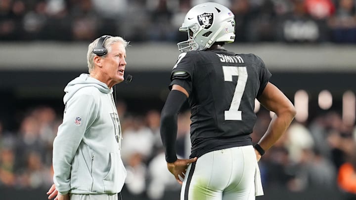 Pete Carroll opened up on his season with Geno Smith on the Raiders. 