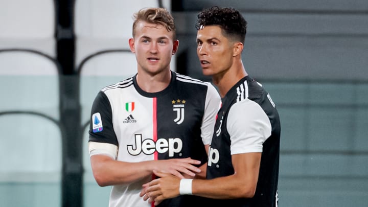 Cristiano Ronaldo y De Ligt