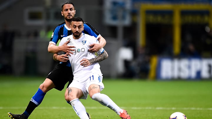 Inter e Empoli se reencontram após dois anos