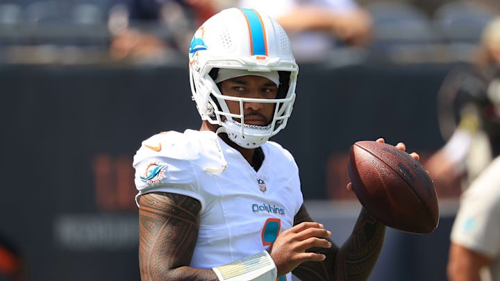 Miami Dolphins quarterback Tua Tagovailoa