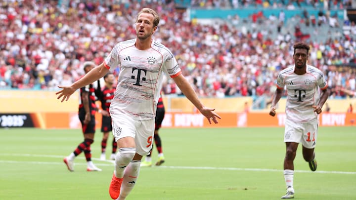 Harry Kane fez um grande jogo no Hard Rock Stadium