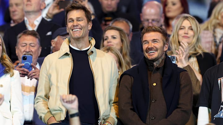 Tom Brady and David Beckham were just two celebrities watching Birmingham City take on Wrexham back in September.