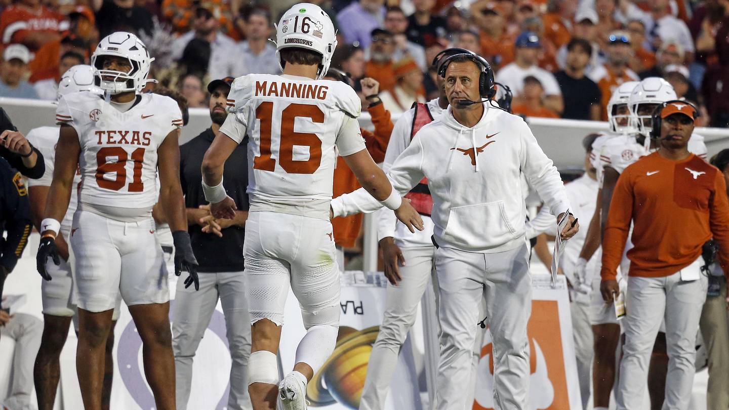 Texas coach Steve Sarkisian talks nuances of key Auburn football transfer's acclimation to Longhorns offense