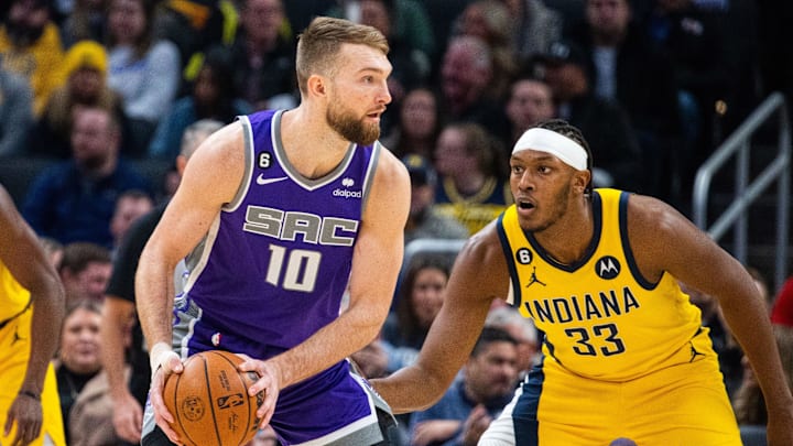 Sacramento Kings forward Domantas Sabonis.
