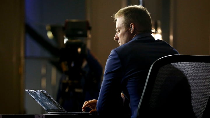 Television commentator and former SEC quarterback Greg McElroy Television commentator and former SEC quarterback Greg McElroy