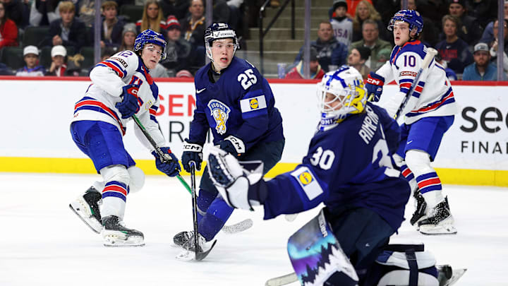 Quarterfinals, Game 24 Finland vs United States - 2026 IIHF World Junior Hockey Championship Quarterfinals, Game 24 Finland vs United States - 2026 IIHF World Junior Hockey Championship