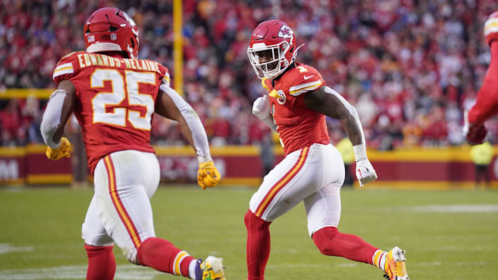 Jerick McKinnon scored 16 TDs in three seasons with the Chiefs