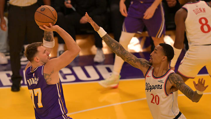 Luka Doncic and the Lakers moved to 3-0 in the NBA Cup with a win over the Clippers.