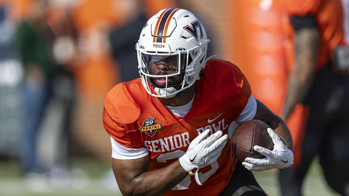 The Jacksonville Jaguars selected RB Bhayshul Tuten in the fourth round of the 2025 NFL Draft.