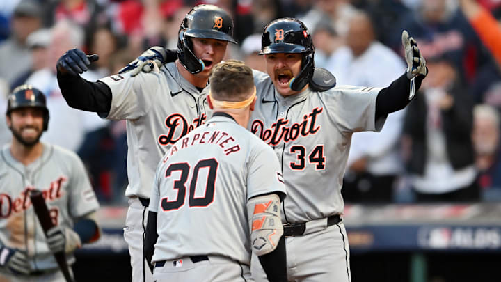 Los Tigres de Detroit vienen de vencer a Guardianes de Cleveland en el Juego 2 de las Series Divisionales de MLB