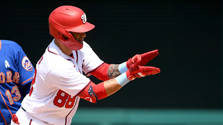 Gerardo Parra llevó el "Baby Shark" de vuelta a Washington 