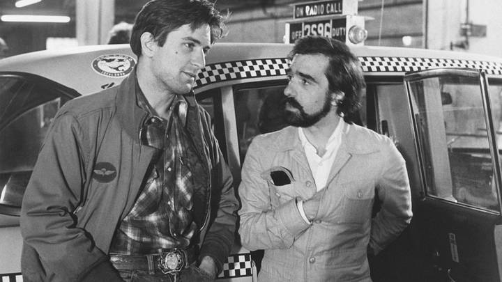 De Niro and Scorsese on the 'Taxi Driver' set. De Niro and Scorsese on the 'Taxi Driver' set.
