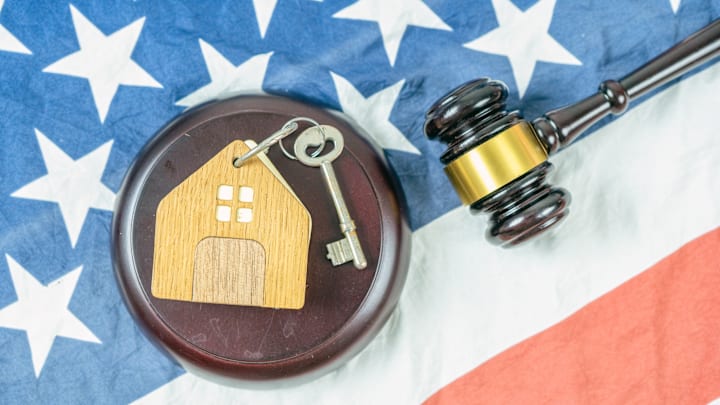 The typo in question concerned property rights.