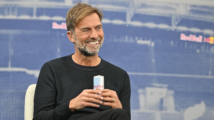 Jurgen Klopp held his first press conference since taking over at Red Bull in January