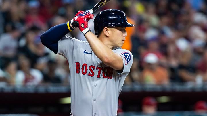 Boston Red Sox outfielder Rob Refsnyder.
