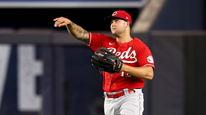 Cincinnati Reds outfielder Nick Senzel Cincinnati Reds outfielder Nick Senzel