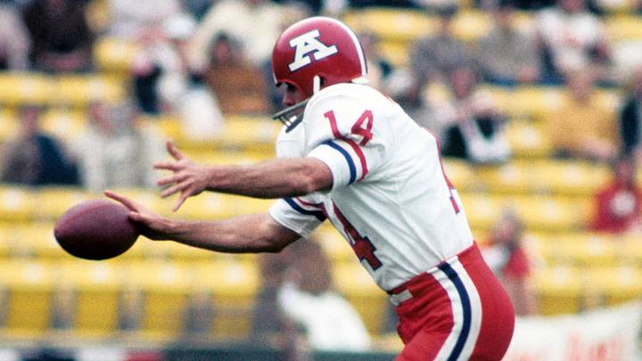 Jan 24, 1971, Los Angeles, CA, USA; FILE PHOTO; AFC punter Jerrel Wilson (14) of the Kansas City Chiefs punts the ball during the 1971 Pro Bowl at the Los Angeles Coliseum. The NFC defeated the AFC 27-6. Mandatory Credit: Darryl Norenberg-USA TODAY Sports Jan 24, 1971, Los Angeles, CA, USA; FILE PHOTO; AFC punter Jerrel Wilson (14) of the Kansas City Chiefs punts the ball during the 1971 Pro Bowl at the Los Angeles Coliseum. The NFC defeated the AFC 27-6. Mandatory Credit: Darryl Norenberg-USA TODAY Sports