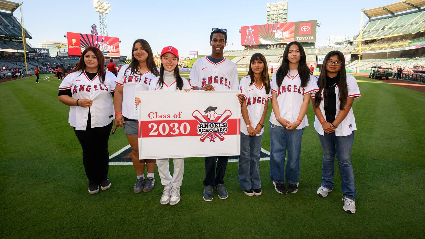 Major League Milestone: Angels Award $10,000 College Scholar
