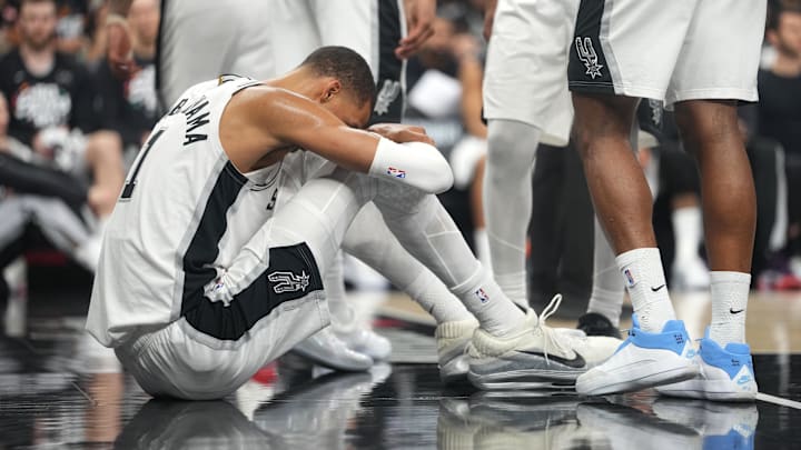 San Antonio Spurs forward Victor Wembanyama.