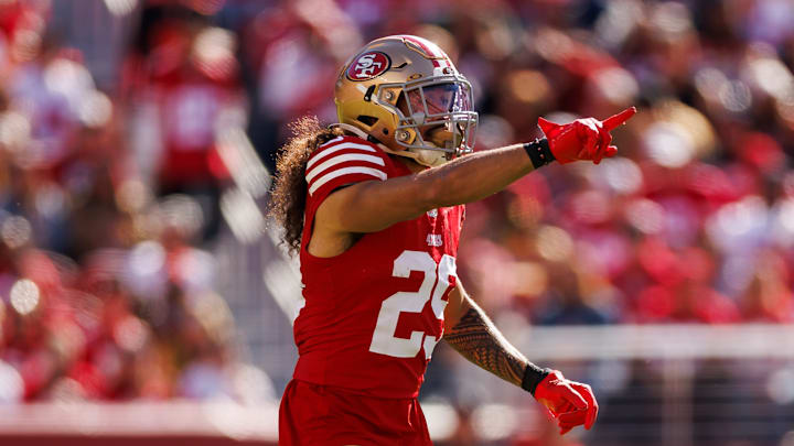 San Francisco 49ers safety Talanoa Hufanga (29)