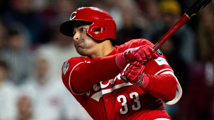 Cincinnati Reds first baseman Christian Encarnacion-Strand 