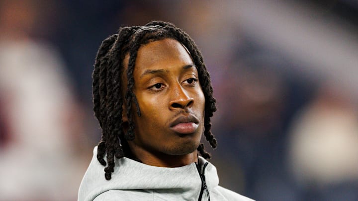 Ricky White III of the Seattle Seahawks Ricky White III of the Seattle Seahawks