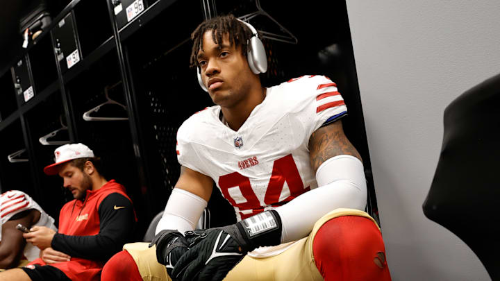 San Francisco 49ers defensive end Yetur Gross-Matos (94)