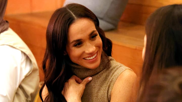 Meghan, Duchess Of Sussex Attends Holiday Dinner For The Welcome Project In Celebration Of Community
