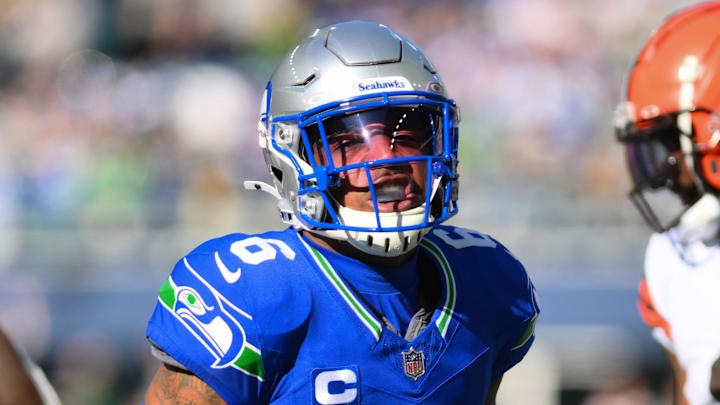 Oct 29, 2023; Seattle, Washington, USA; Seattle Seahawks safety Quandre Diggs (6) during the game against the Cleveland Browns.