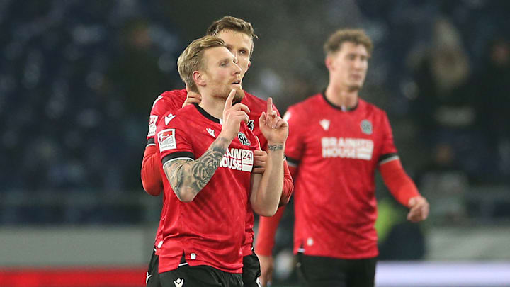 Andreas Voglsammer beim Torjubel