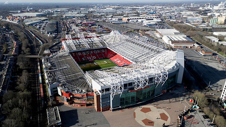 Old Trafford has stood where it is since 1910.