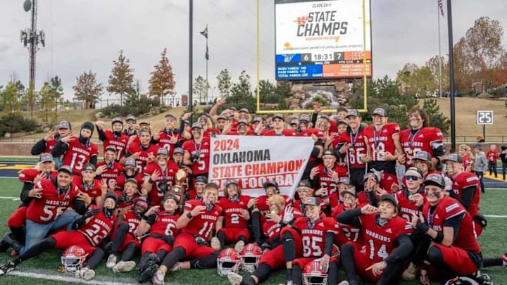 Washington Warriors are coming off winning Oklahoma's Class 2A state championship 