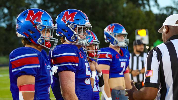 Marshall Academy Patriots vs North Delta Green Wave on Sept. 25, 2026