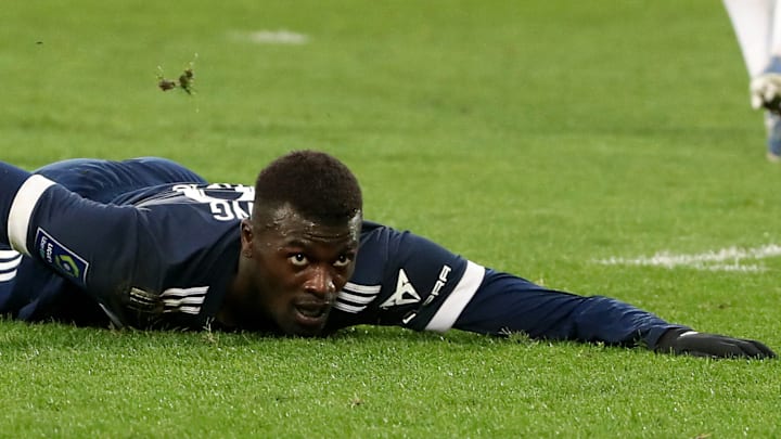 M'Baye Niang (ici sous les couleurs bordelaises), n'aura pas eu le temps de profiter de la pelouse de la Mosson.