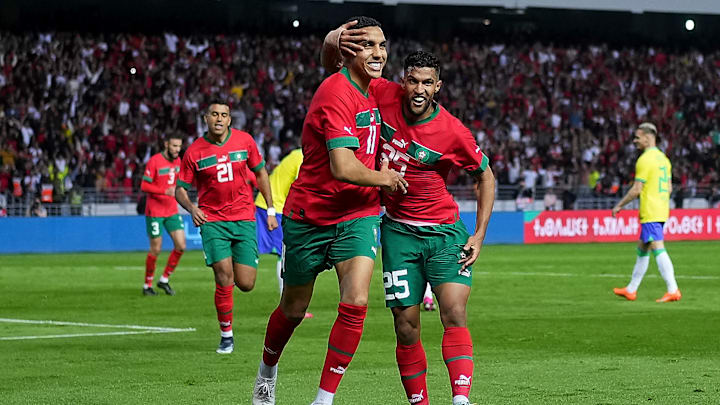 Abdelhamid Sabiri foi o carrasco do Brasil em Tânger