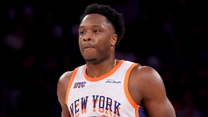 New York Knicks forward OG Anunoby.