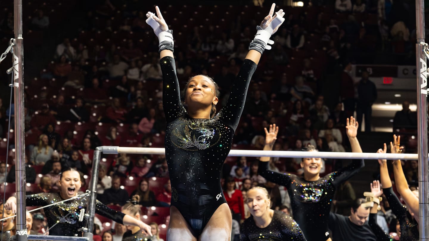 No. 7 Mizzou Gymnastics Narrowly Falls to No. 3 Alabama