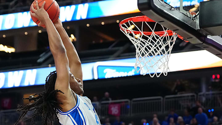 Duke basketball forward Maliq Brown