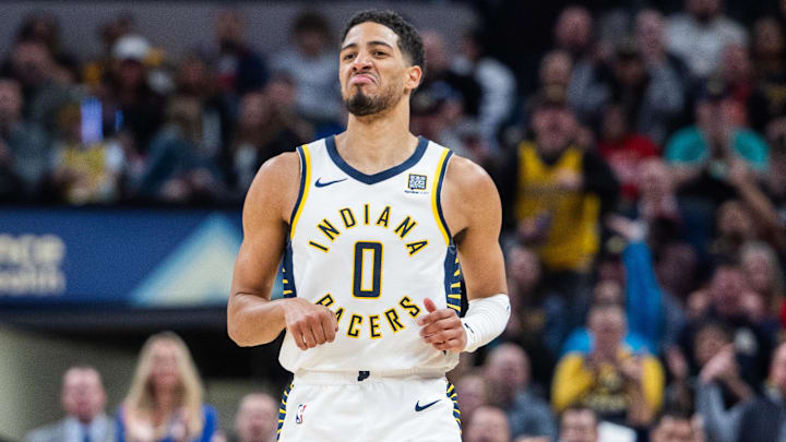 Indiana Pacers guard Tyrese Haliburton.