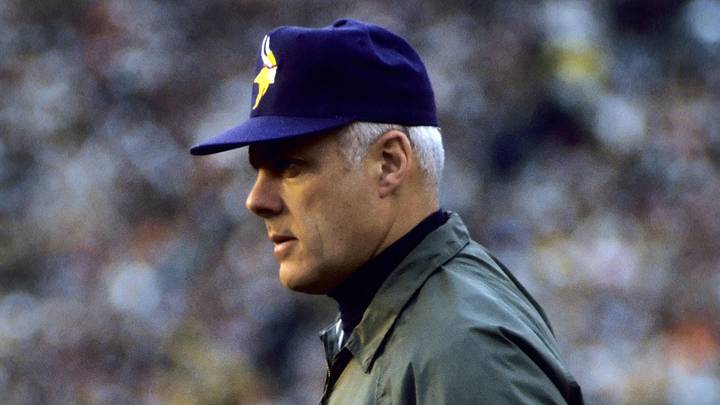 Minnesota Vikings head coach Bud Grant Minnesota Vikings head coach Bud Grant